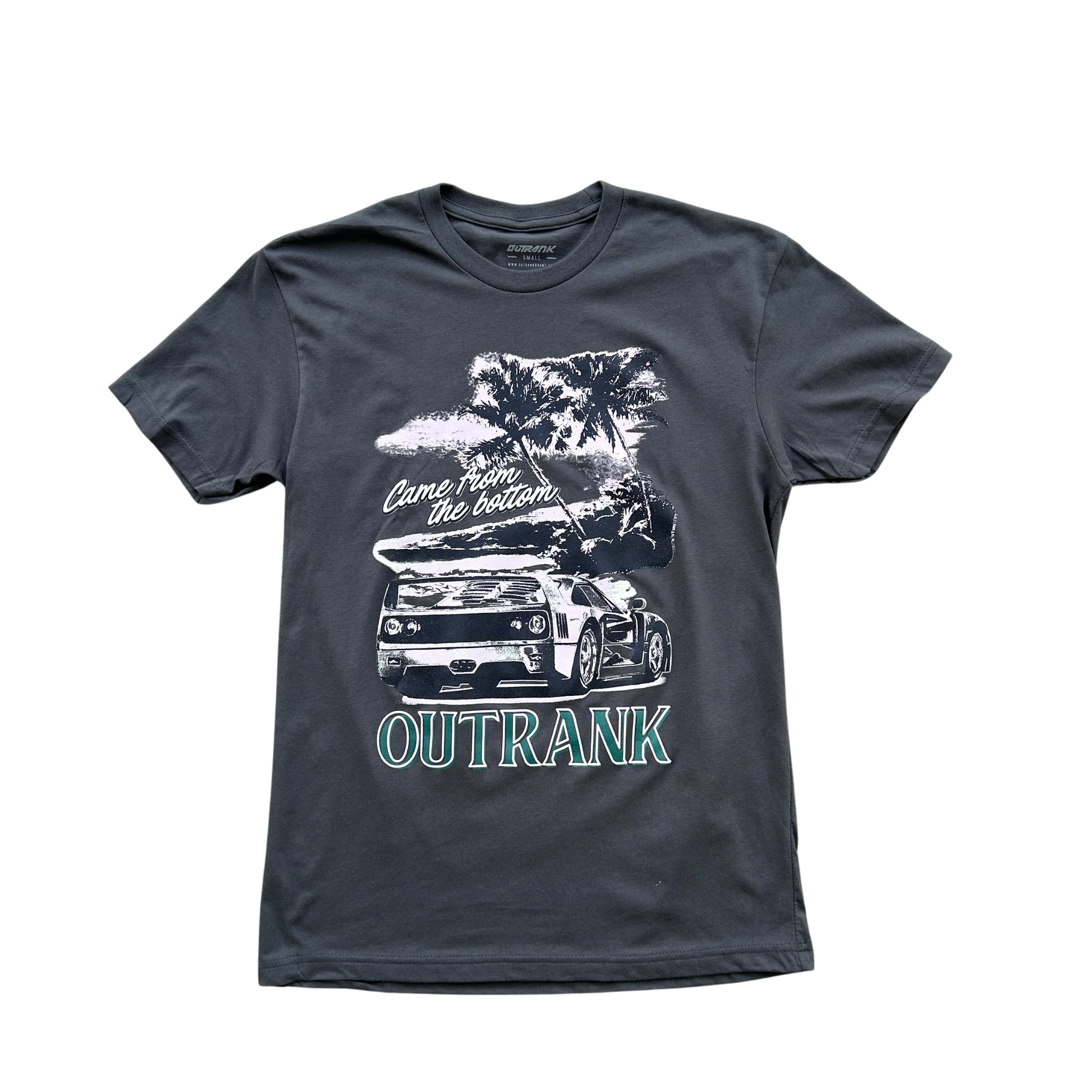 Outrank "Came From The Bottom" Tee (Grey)