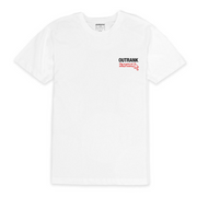Outrank Play No Games T-Shirt (White)