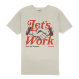 Outrank Let's Work T-shirt (Sand) - Outrank