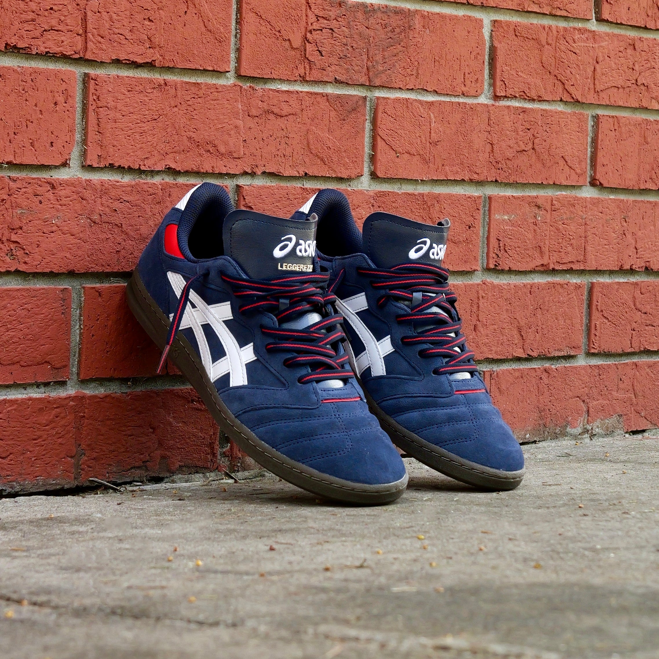 Mens Asics LEGGEREZZA ST (Midnight/White)