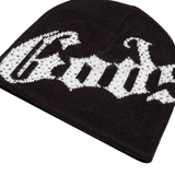 Godspeed OG Logo Studded Beanie (BOOM) (Black/White) - Godspeed