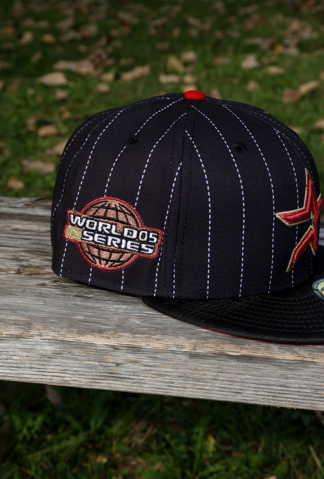 New Era Houston Astros 2005 World Series Side Patch Fitted - New Era