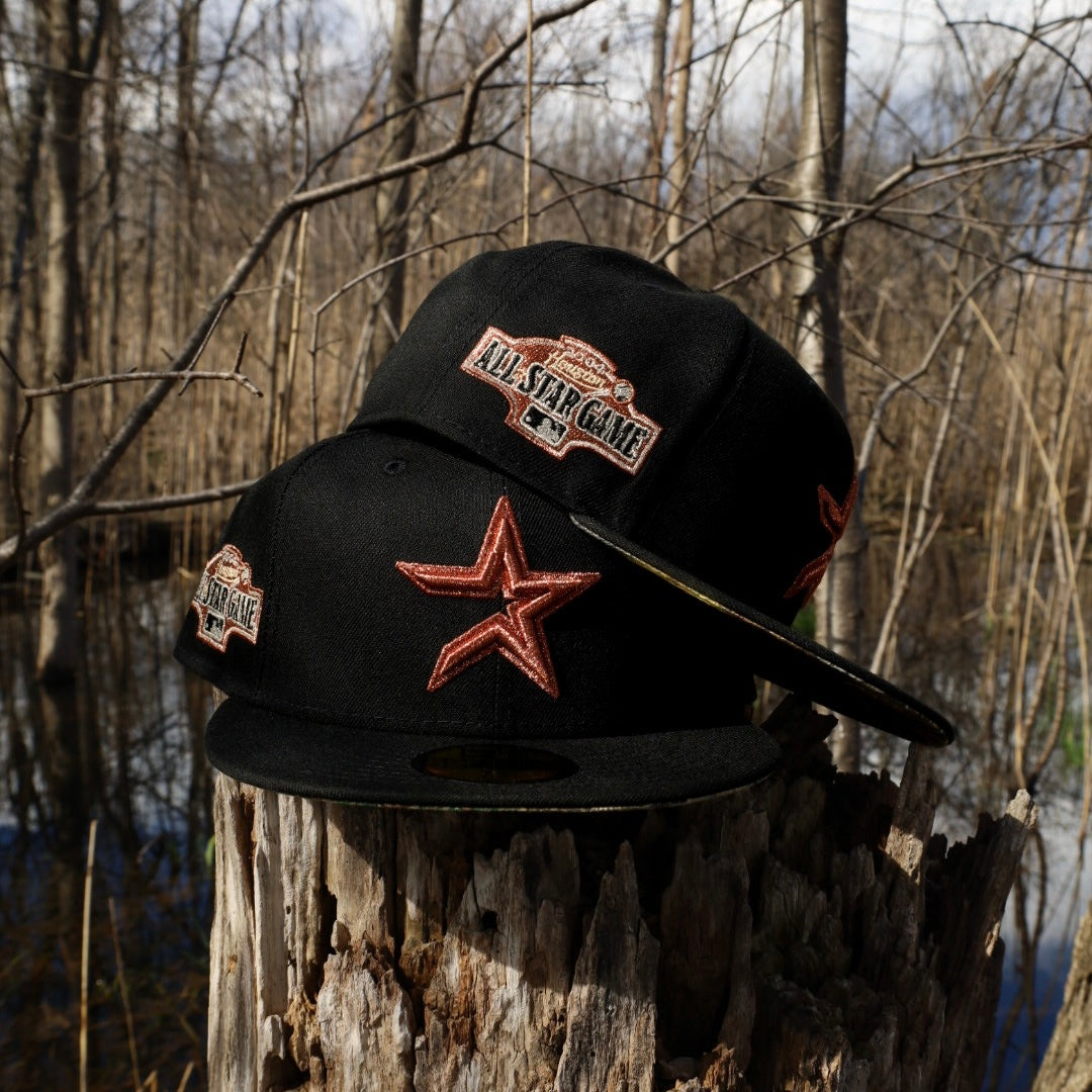 New Era Houston Astros 2004 All-Star Game Grey UV 59Fifty Fitted (Black) - ST New Era