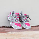 Mens Asics Gel-NYC (Pink Glo/Concrete)