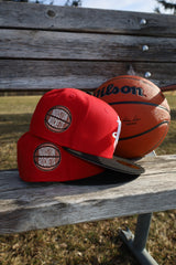 New Era Houston Rockets Grey UV 59Fifty Fitted (Red/Black) - ST New Era