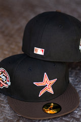 New Era Houston Astros 45th Anniversary Pink UV (Black/Walnut) 59Fifty Fitted