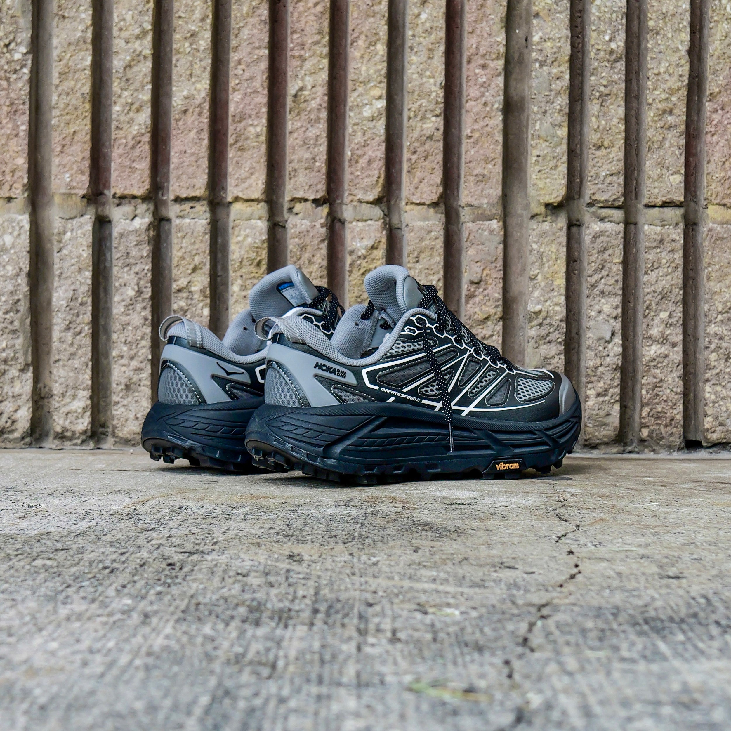 Hoka Mafate Speed 2 TS GLCTC (Gun Metal/Black)