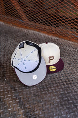 New Era Pittsburgh Pirates 1971 World Series Grey UV (Off White/Maroon) 59Fifty Fitted