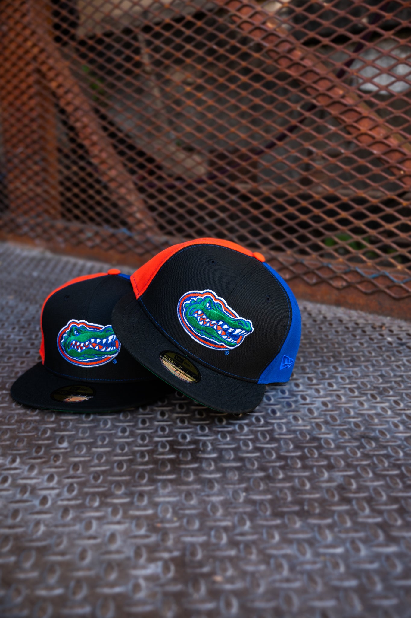 New Era Florida Gators Green UV (Black/Orange/Royal) 59Fifty Fitted