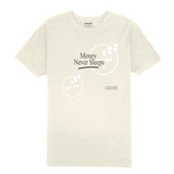 Outrank Money Never Sleeps T-shirt (Vintage White) - Outrank