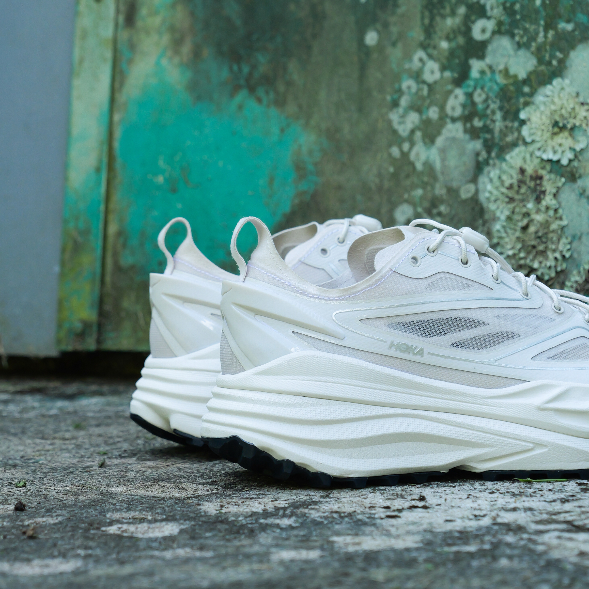 Hoka Stinson One7 GTSL (Grout / Silver) - HOKA