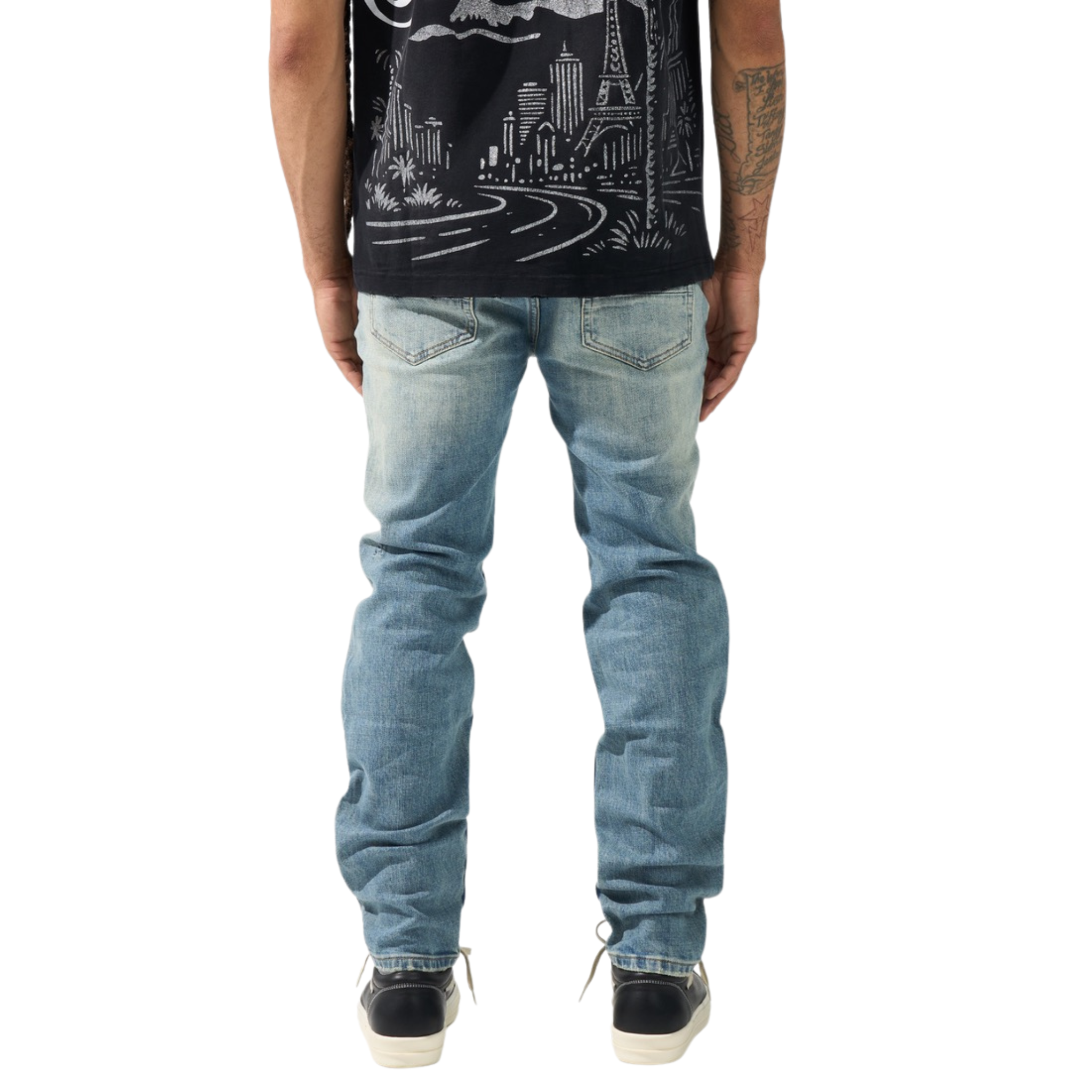 Serenede "VIENNA" Jeans (Mid Blue)