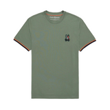 Psycho Bunny Apple Valley Embroidered Fashion Tee (Laurel Wreath) - Psycho Bunny