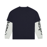 Godspeed Spirit Animal Layered T-Shirt (Navy)