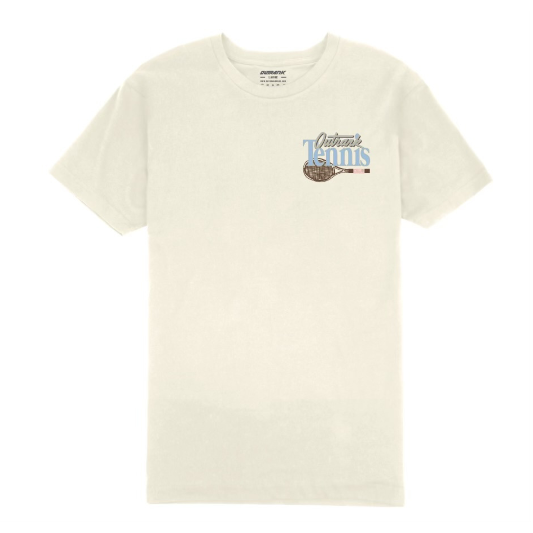 Outrank Tennis Club Tee (Beige)