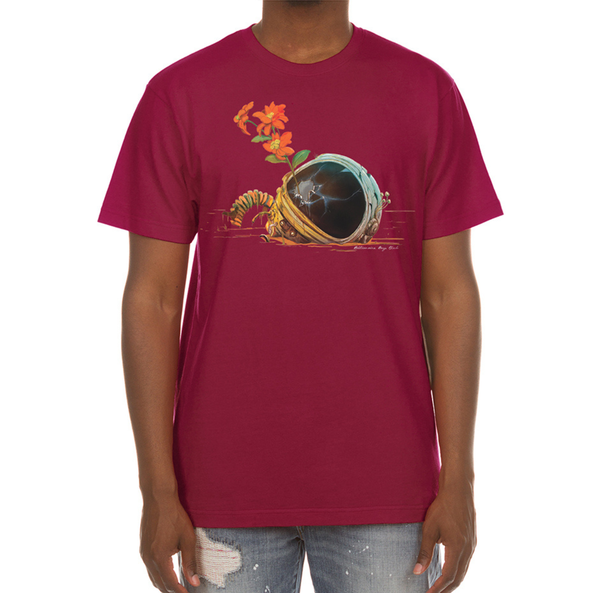 Billionaire Boys Club New Life SS Tee (Rumba Red) - Billionaire Boys Club