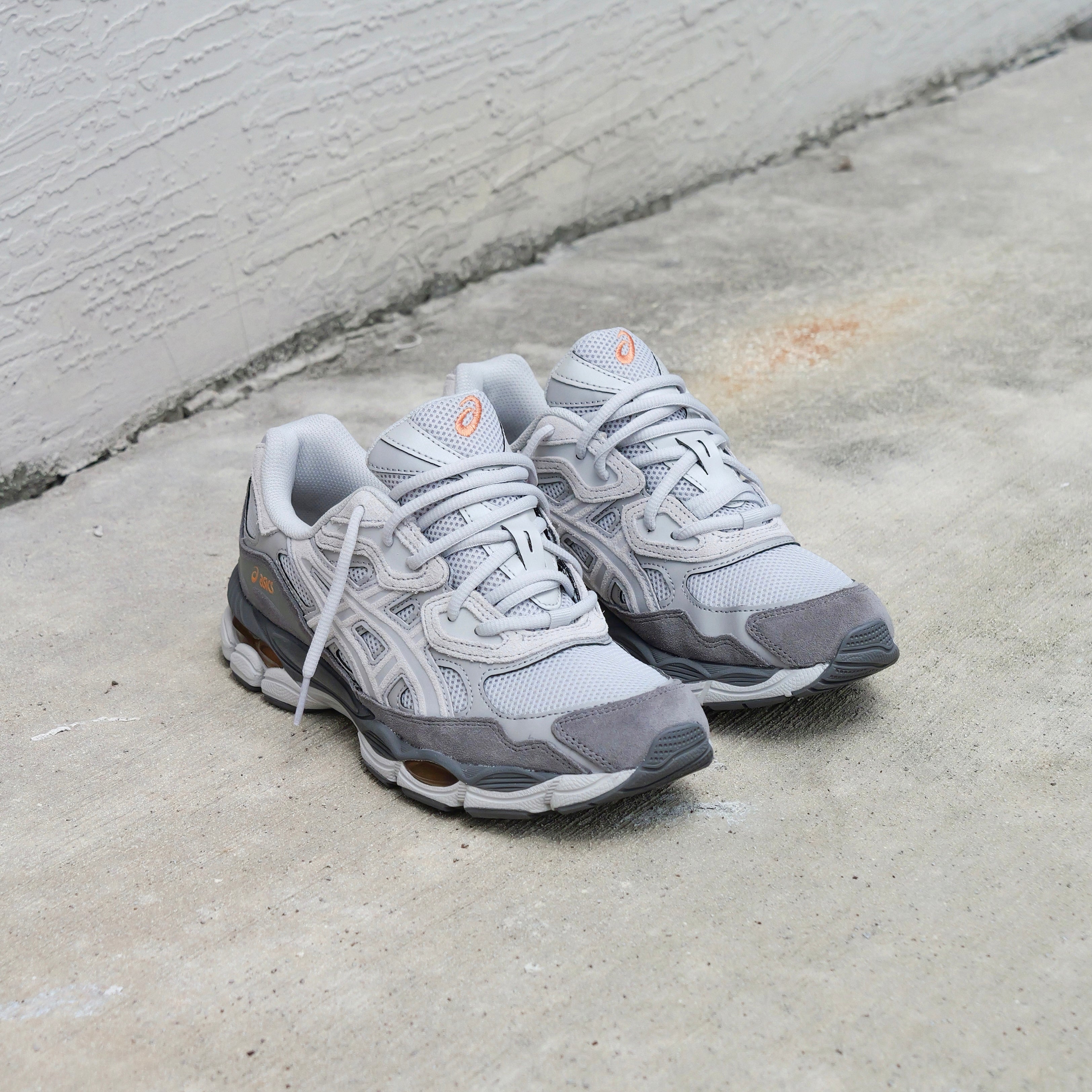 Mens Asics Gel-NYC (Cloud Grey/Cement Grey) - Asics