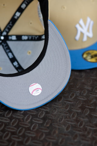 New Era New York Yankees 1937 World Series Grey UV (Vegas Gold/Air Force Blue) 59Fifty Fitted - New Era