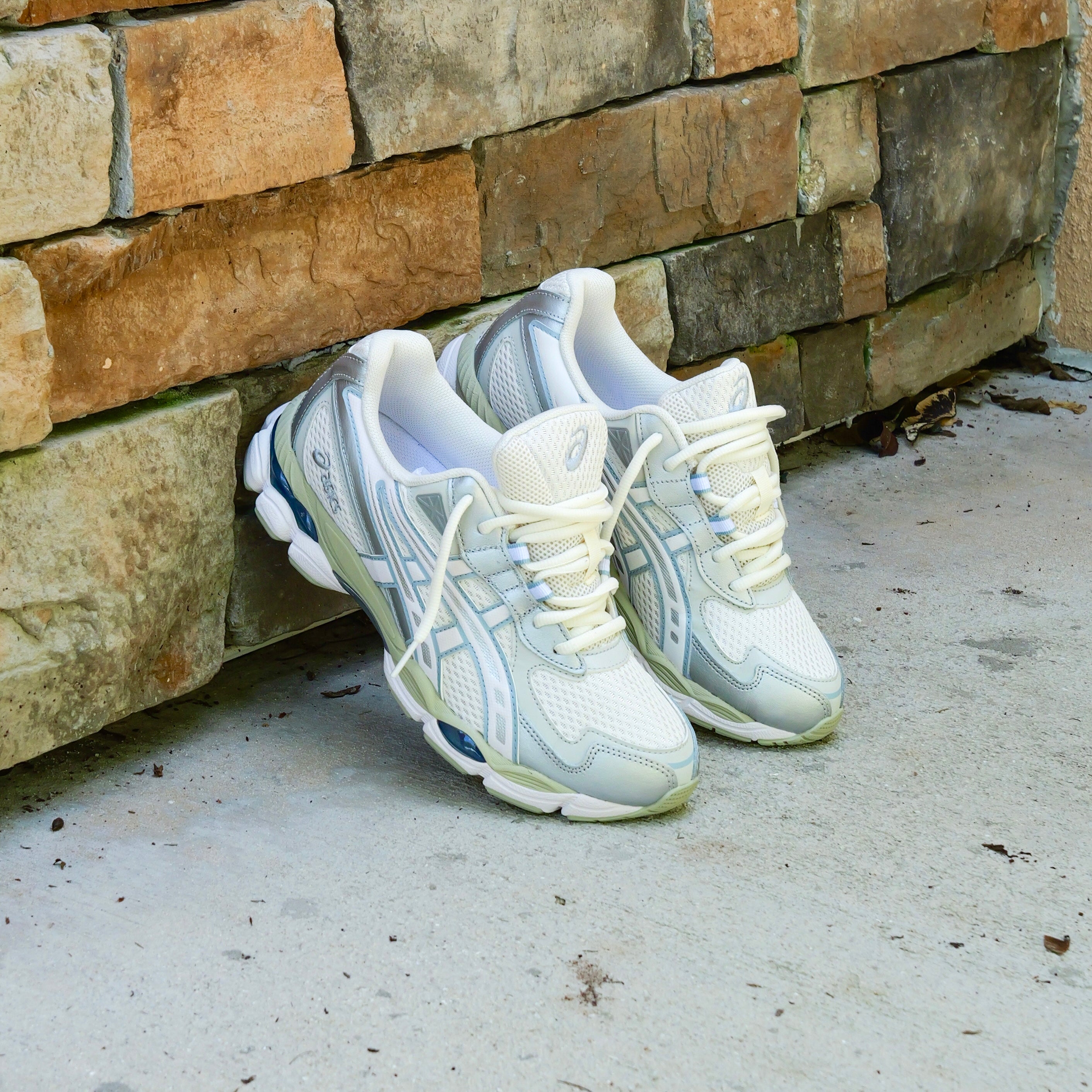 Mens Asics Gel-NYC 2055 (Cream/Dolphin) - Asics