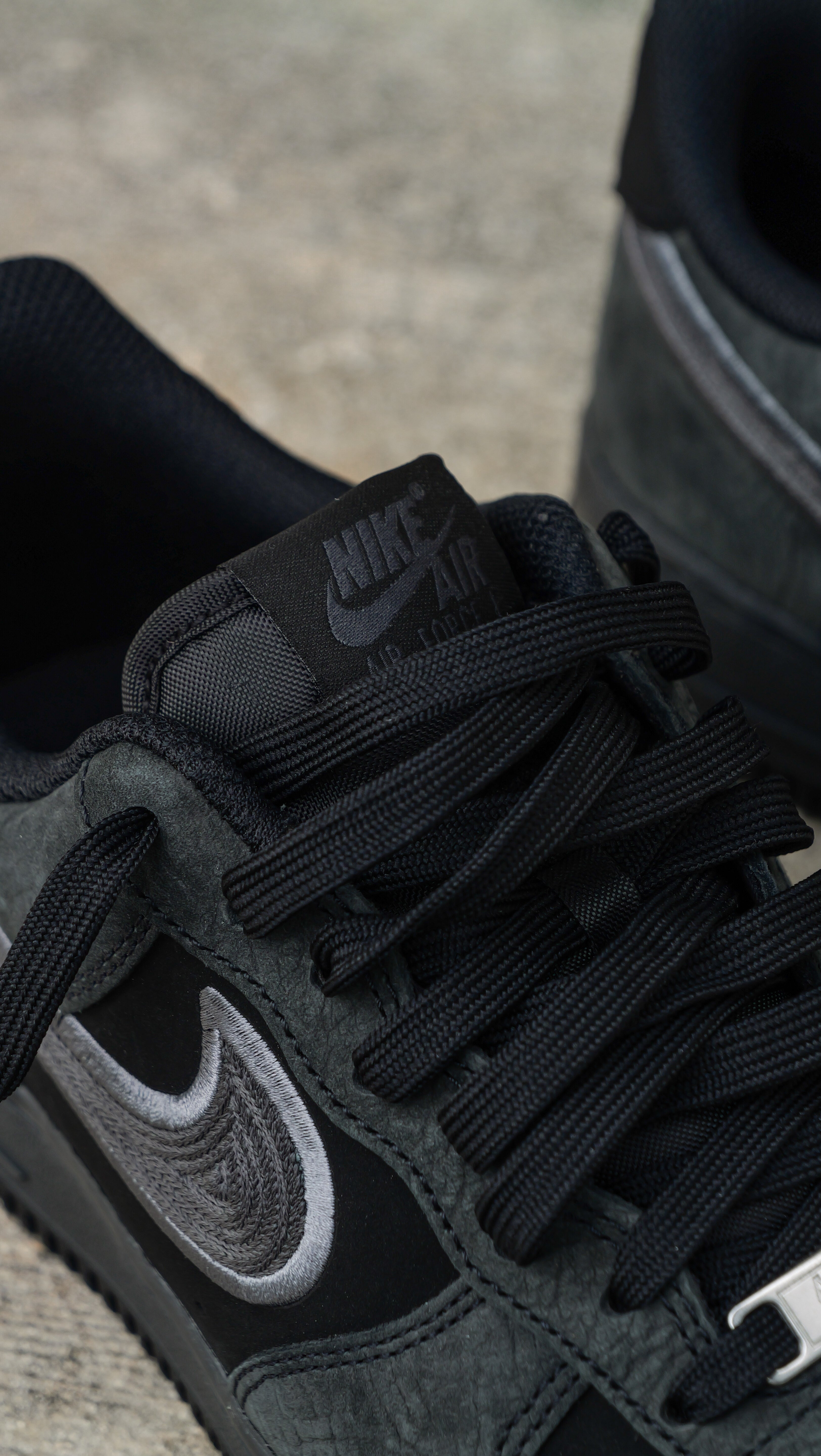 Nike Air Force 1 '07 LV8 (Black/Grey) - Nike