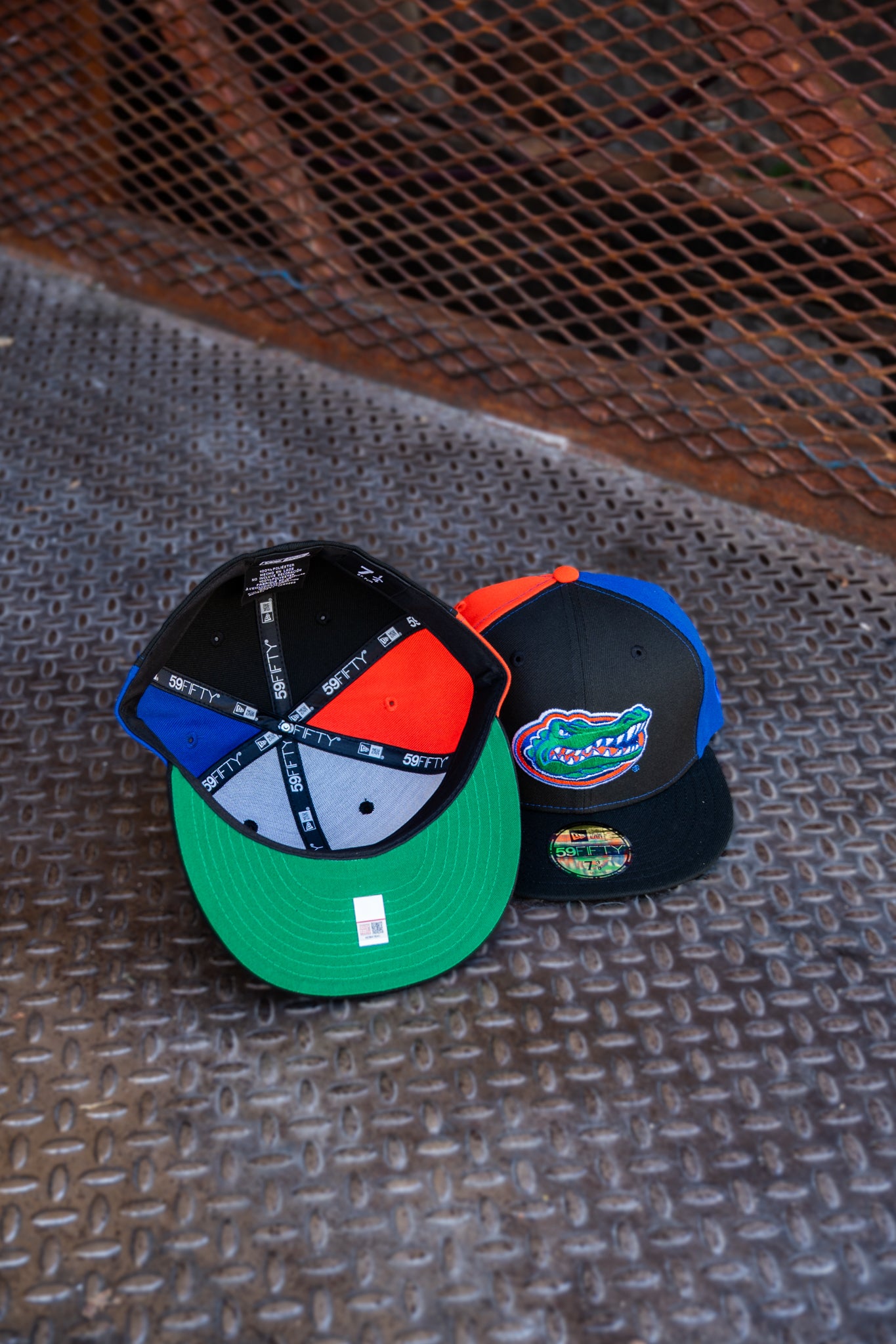 New Era Florida Gators Green UV (Black/Orange/Royal) 59Fifty Fitted