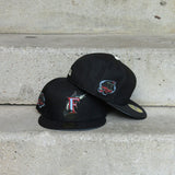 New Era Florida Marlins 2003 World Series Side Patch Fitted (Black) - New Era