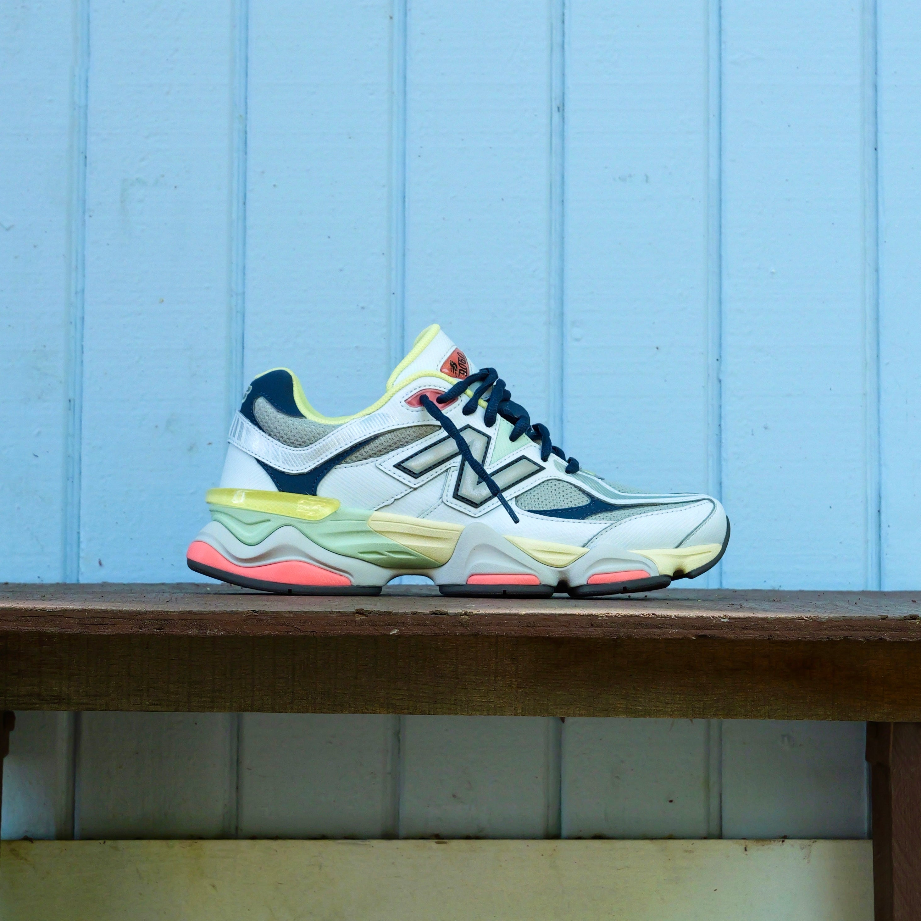 New Balance 9060 (Grey/Yellow/Navy) - U9060TMB - New balance