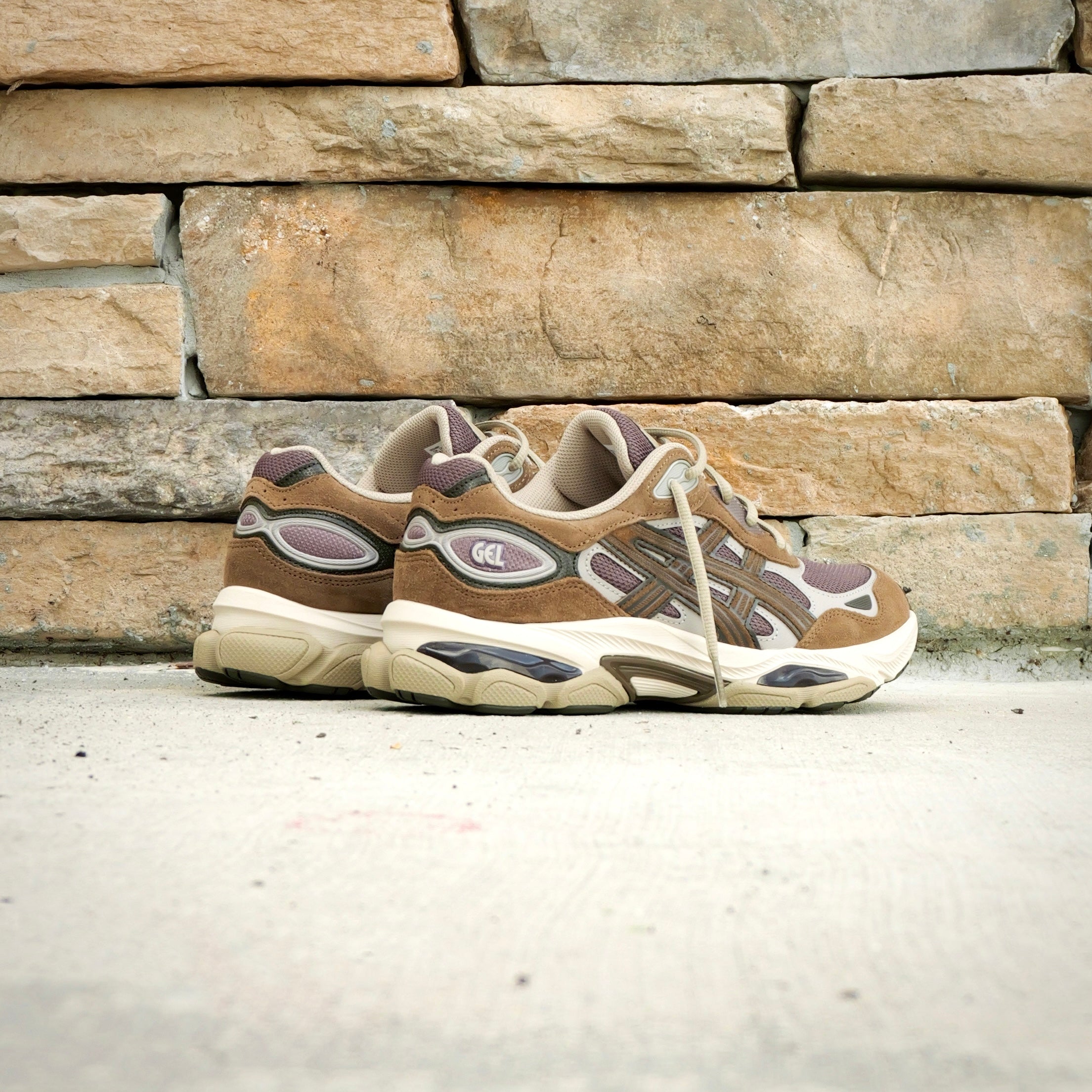 Mens Asics Gel-NYC 2.0 (Cocoa Powder/Brown Storm)