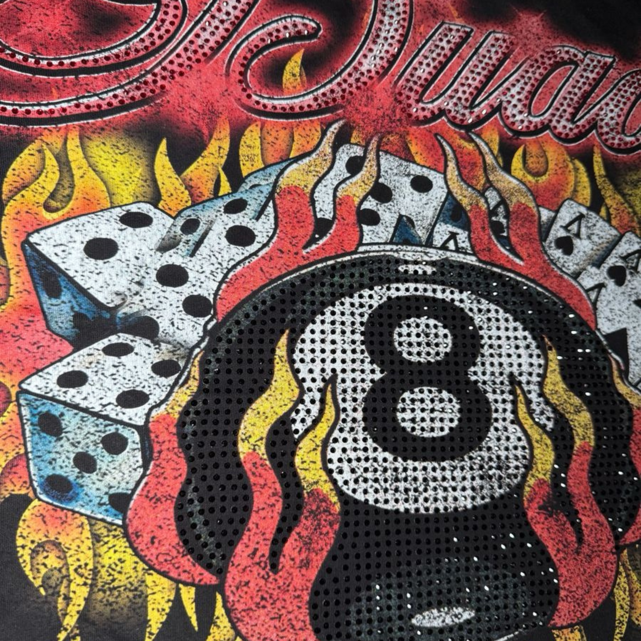 DUAA "Risk" SS Tee (Black) - DUAA