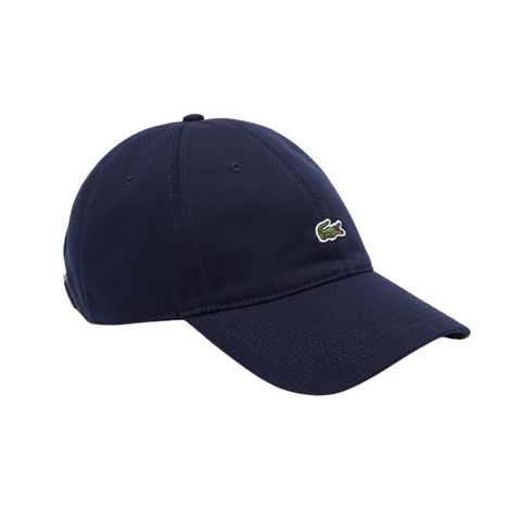 Lacoste Unisex Organic Cotton Twill Cap (Navy) - Lacoste