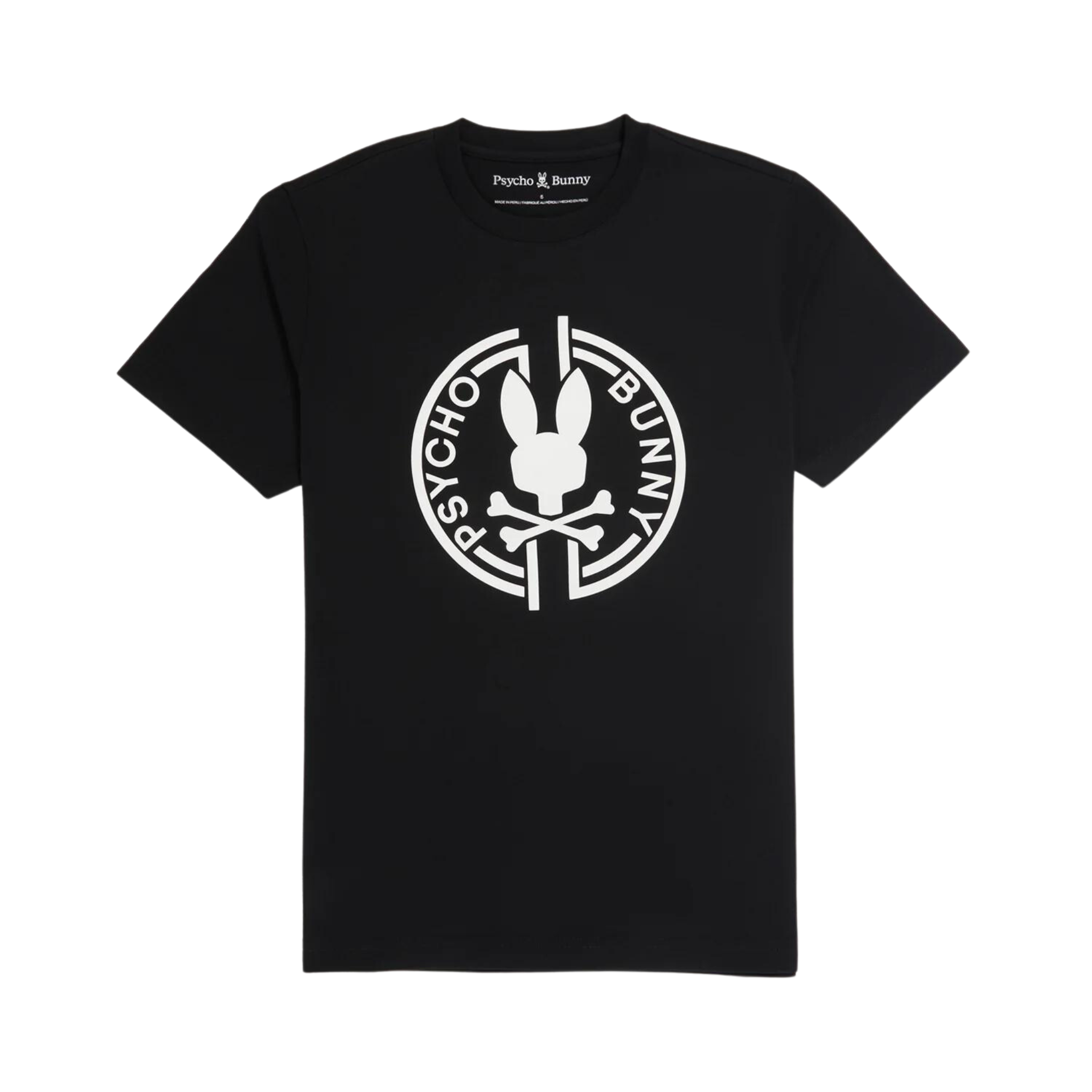 Psycho Bunny Santa Fe Graphic Tee (Black) - Psycho Bunny