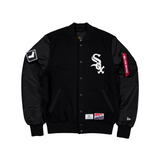 New Era x Alpha Industries Chicago White Sox L-2B Bomber Jacket