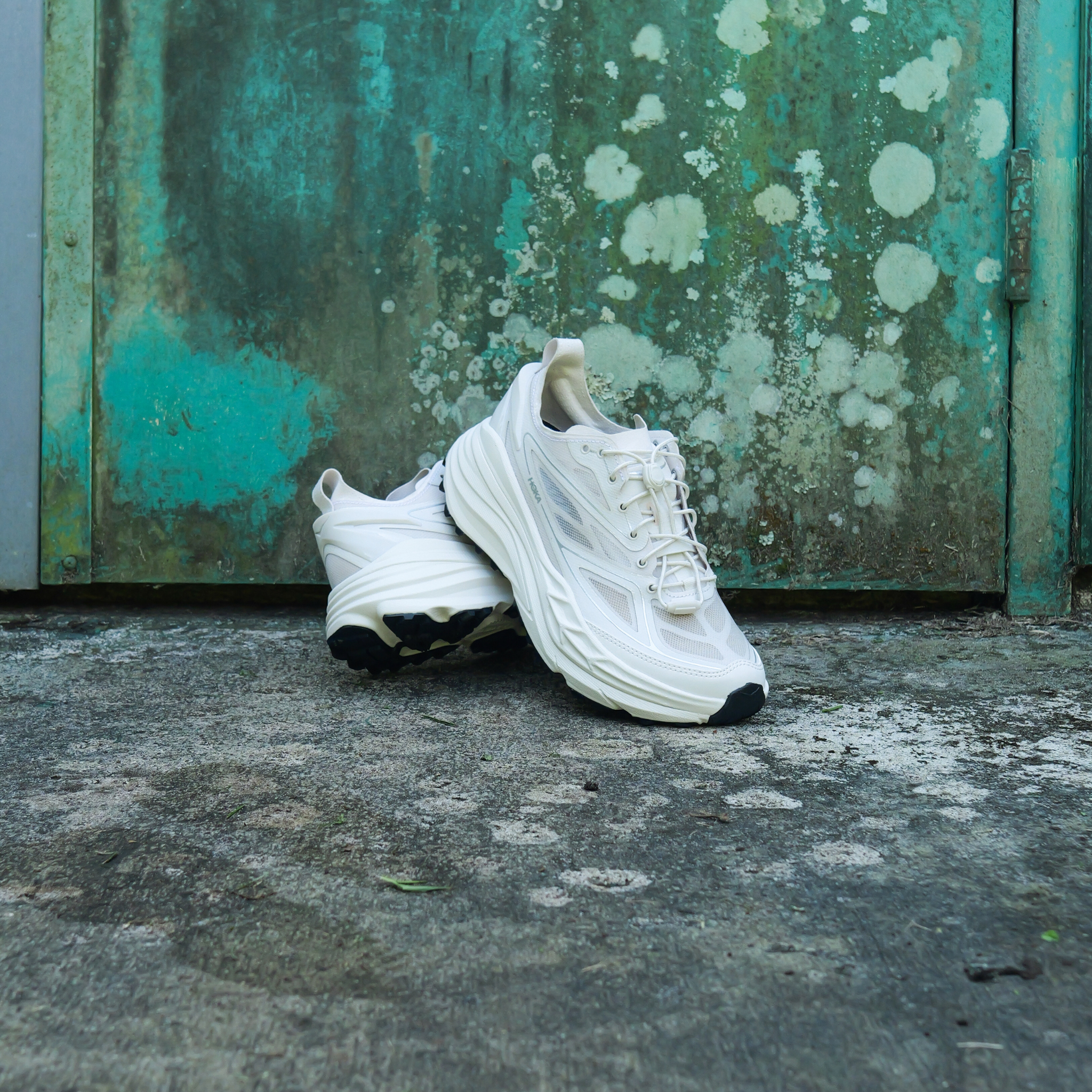 Hoka Stinson One7 GTSL (Grout / Silver) - HOKA
