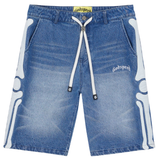 Godspeed "Fémur" Denim Shorts (Blue) - Godspeed