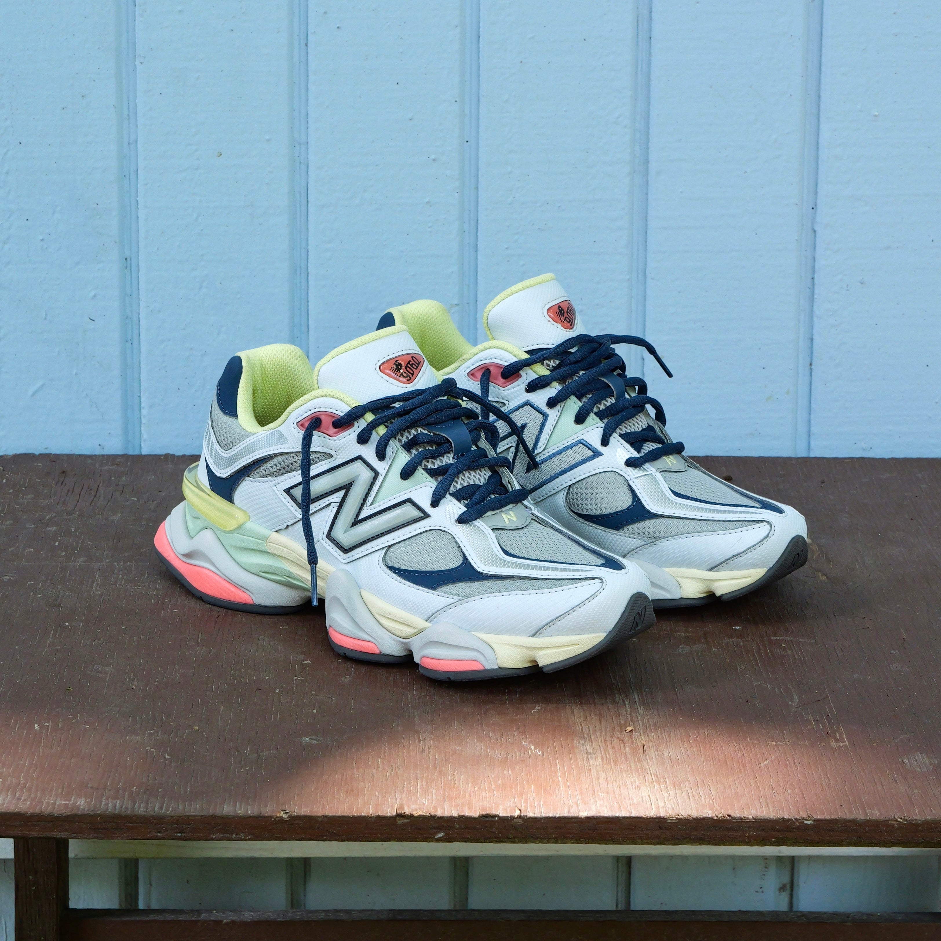 New Balance 9060 (Grey/Yellow/Navy) - U9060TMB - New balance