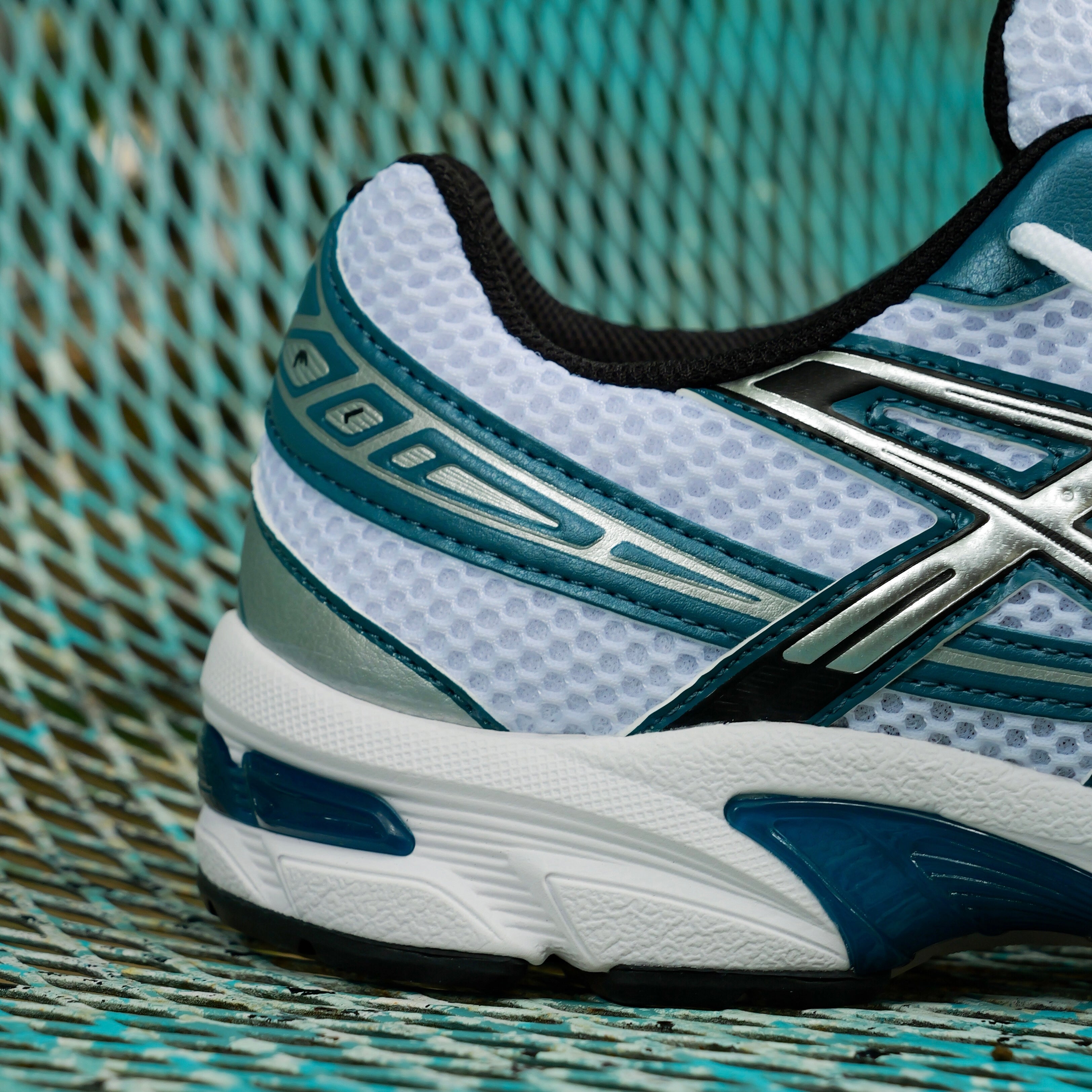 Mens Asics Gel-1130 (White/Restful Teal) - VIP Asics