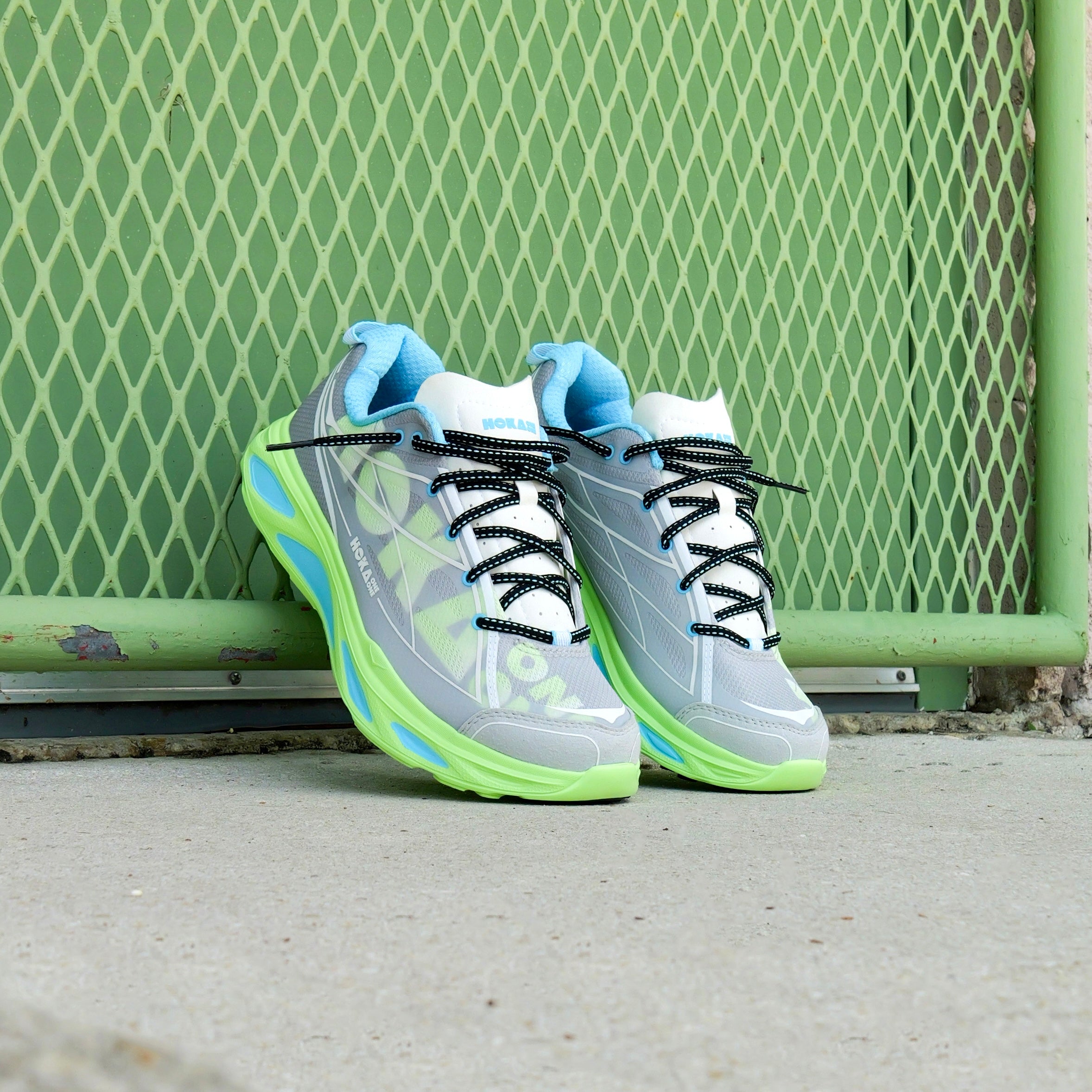 Hoka U Huaka Pro (Stellar Grey/Neon Yuzu)