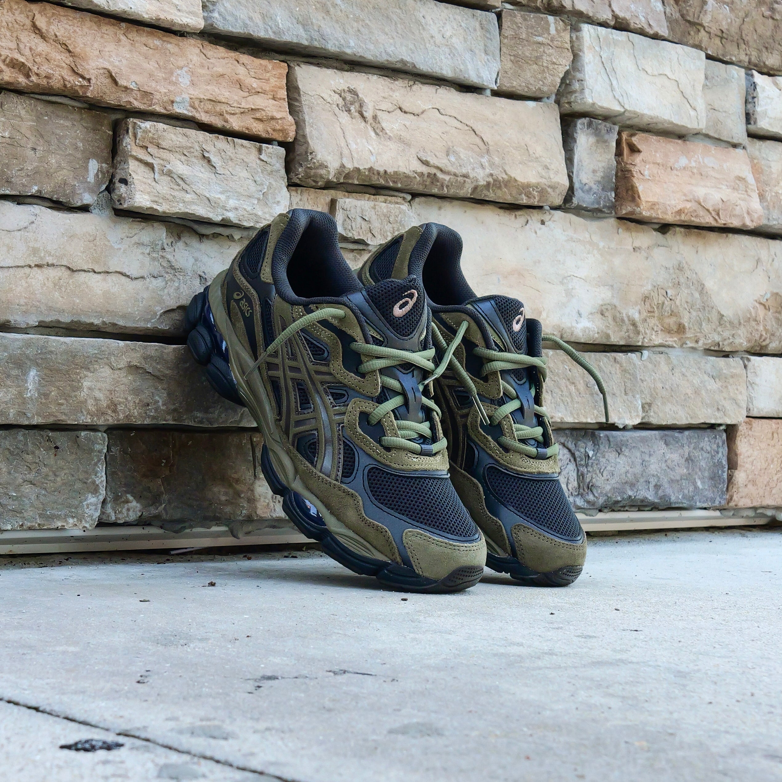 Mens Asics Gel-NYC (Loden Green/Graphite Grey) - Asics