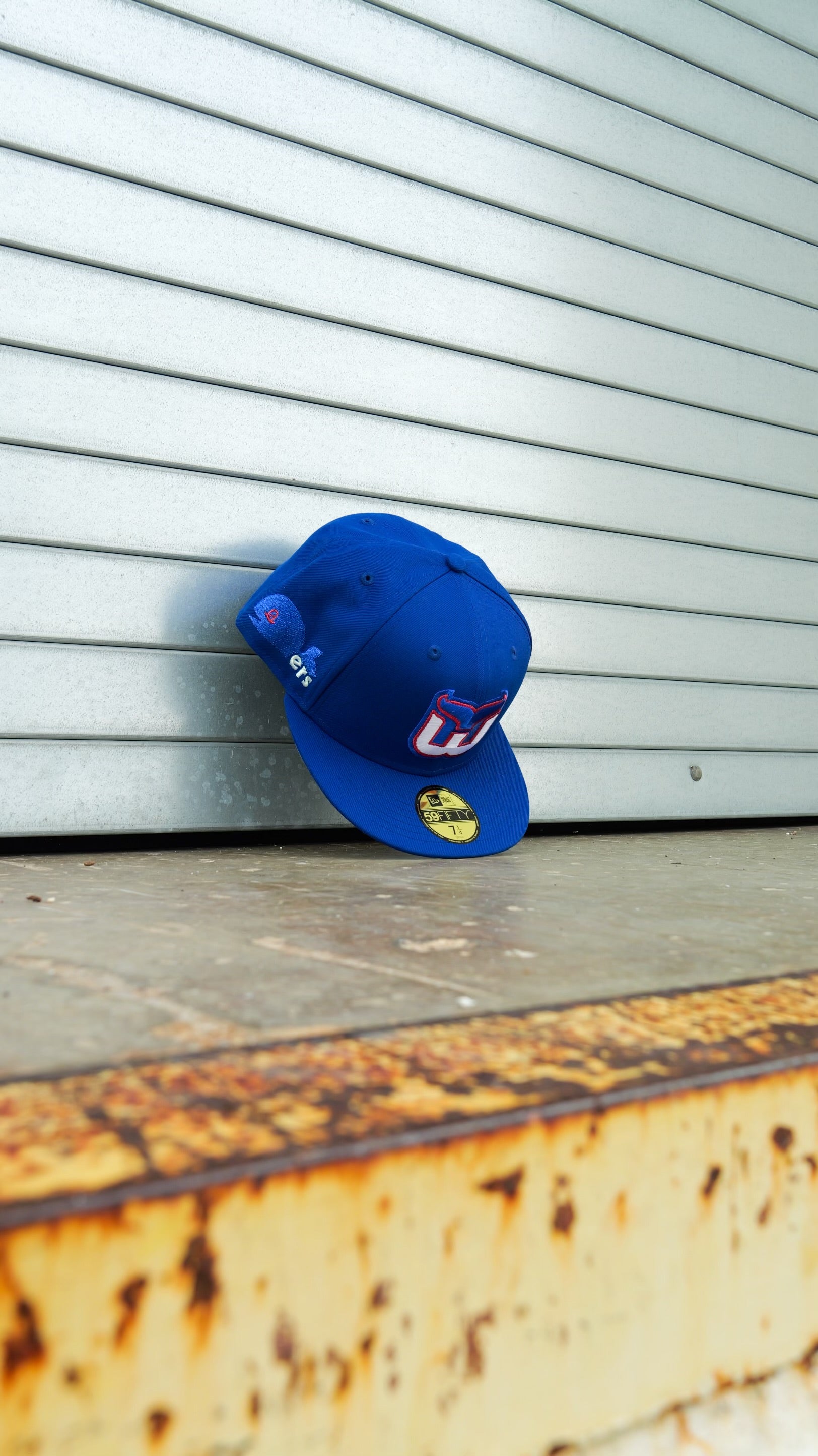 New Era Hartford Whalers Side Patch Fitted (Royal)