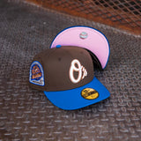 New Era Baltimore Orioles 30th Anniversary Pink UV (Mocha/Seashore Blue) 59Fifty Fitted