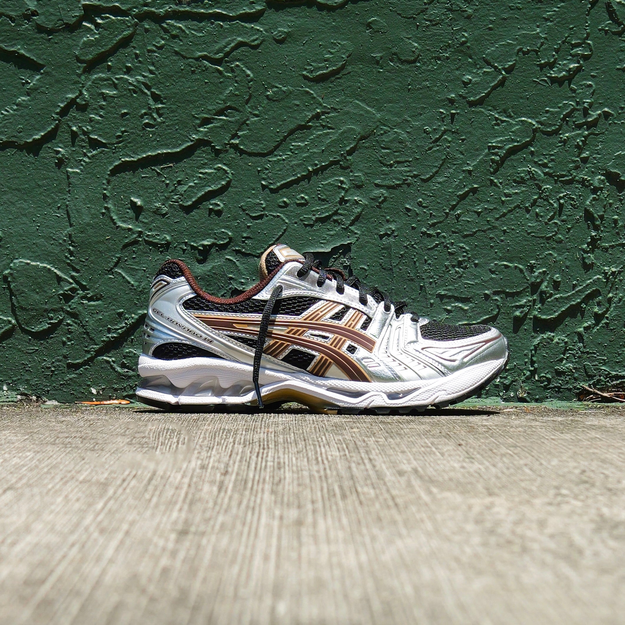 Mens Asics Gel-Kayano 14 (Black/Coffee)