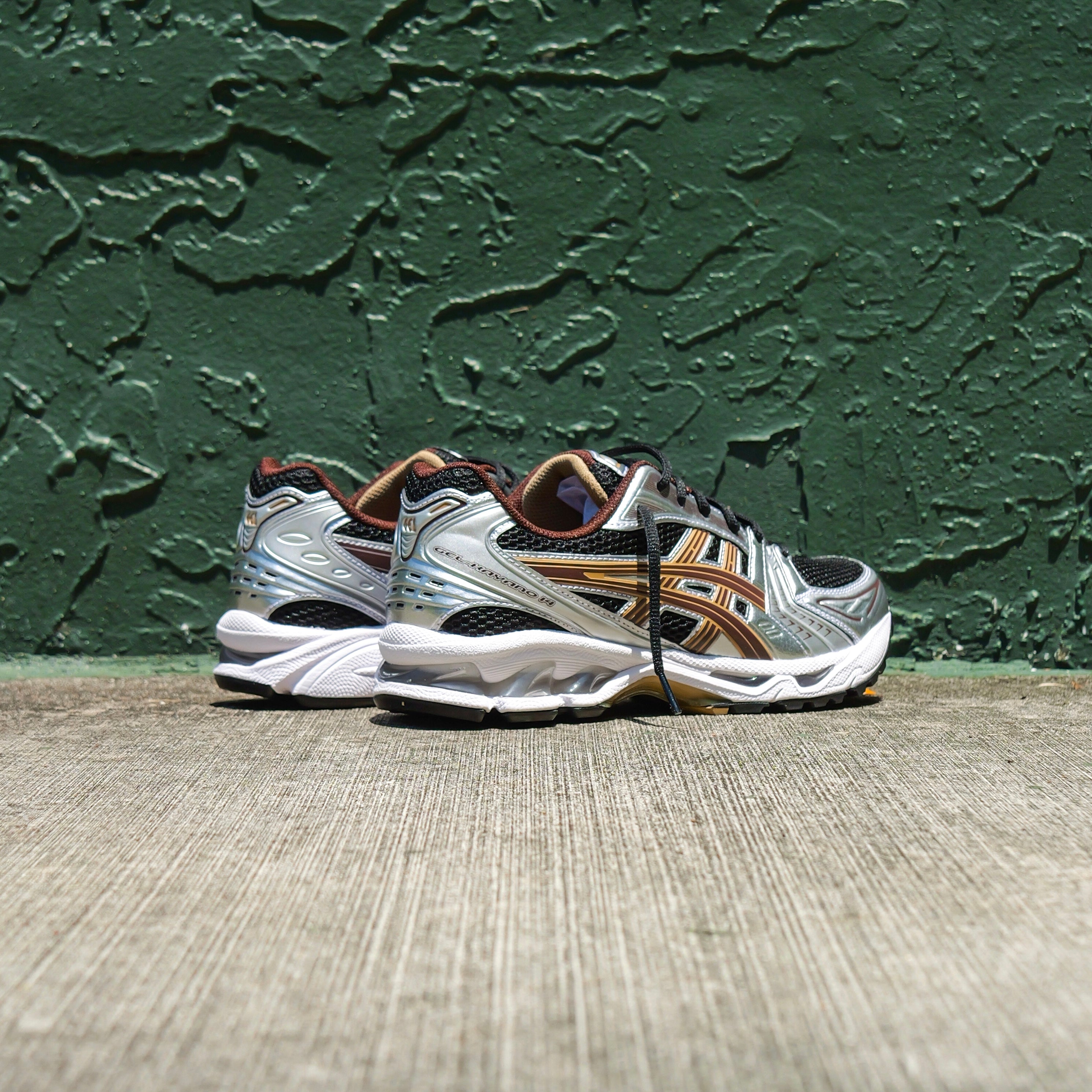 Mens Asics Gel-Kayano 14 (Black/Coffee)
