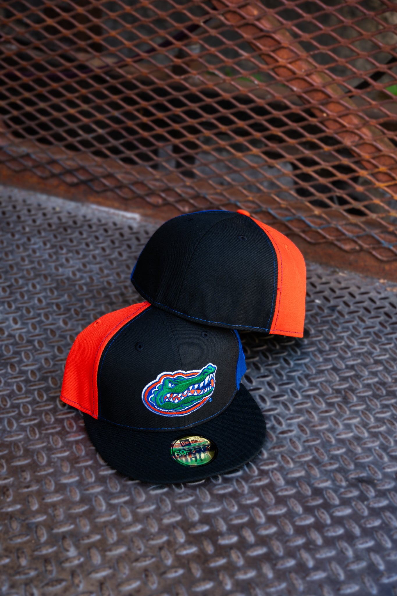 New Era Florida Gators Green UV (Black/Orange/Royal) 59Fifty Fitted