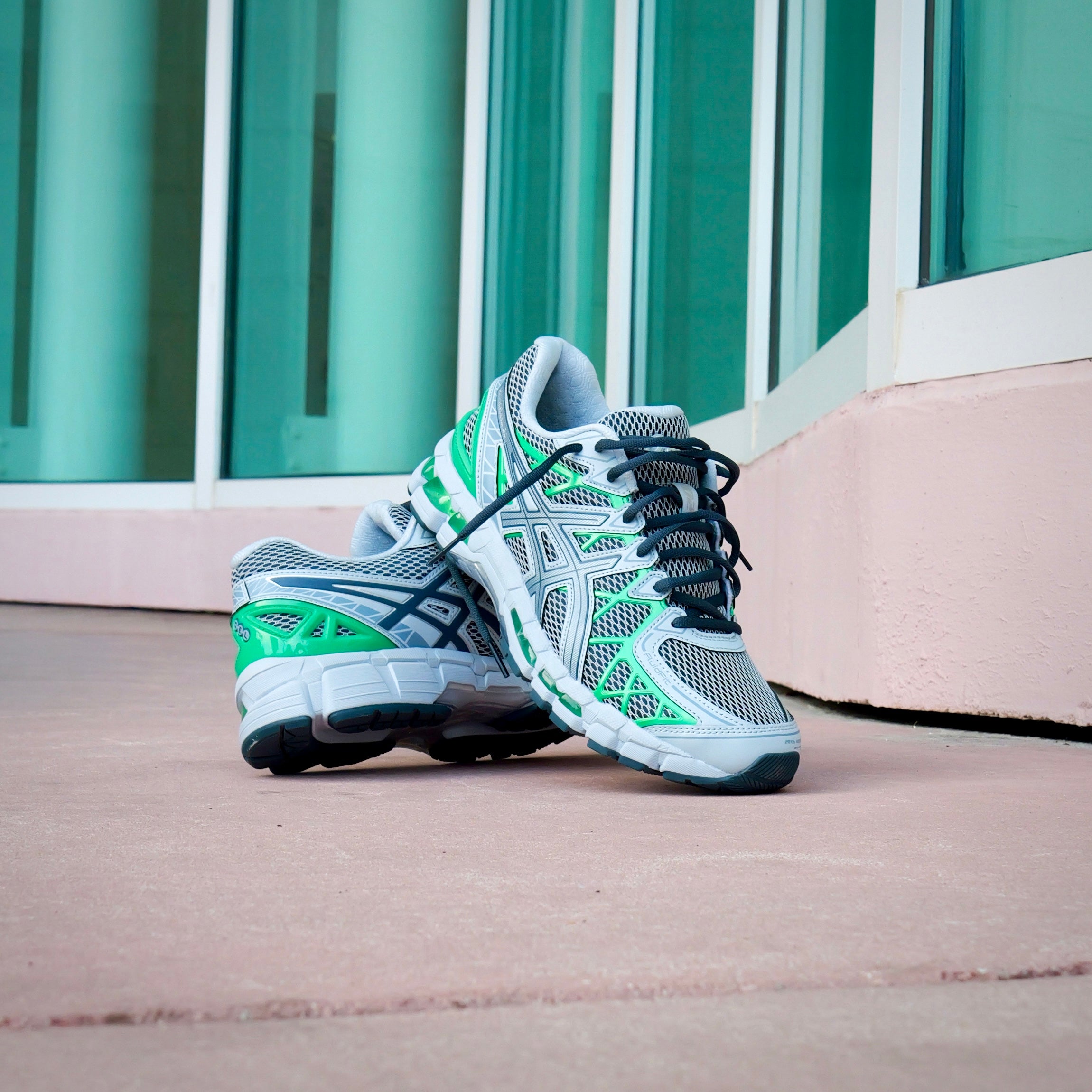 Mens Asics Gel-Kayano 20 (Storm/Cloud Cilantro) - Asics