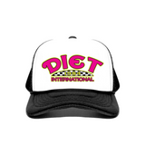 Diet Starts Monday Diet INTL Trucker Hat (White/Black) - Diet Starts Monday