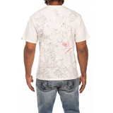 Billionaire Boys Club "Sketch" SS Knit (Oversized) (Gardenia) - Billionaire Boys Club