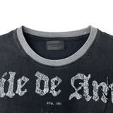 Stile De Amor "1950 AMOR" Tee (Black Wash)