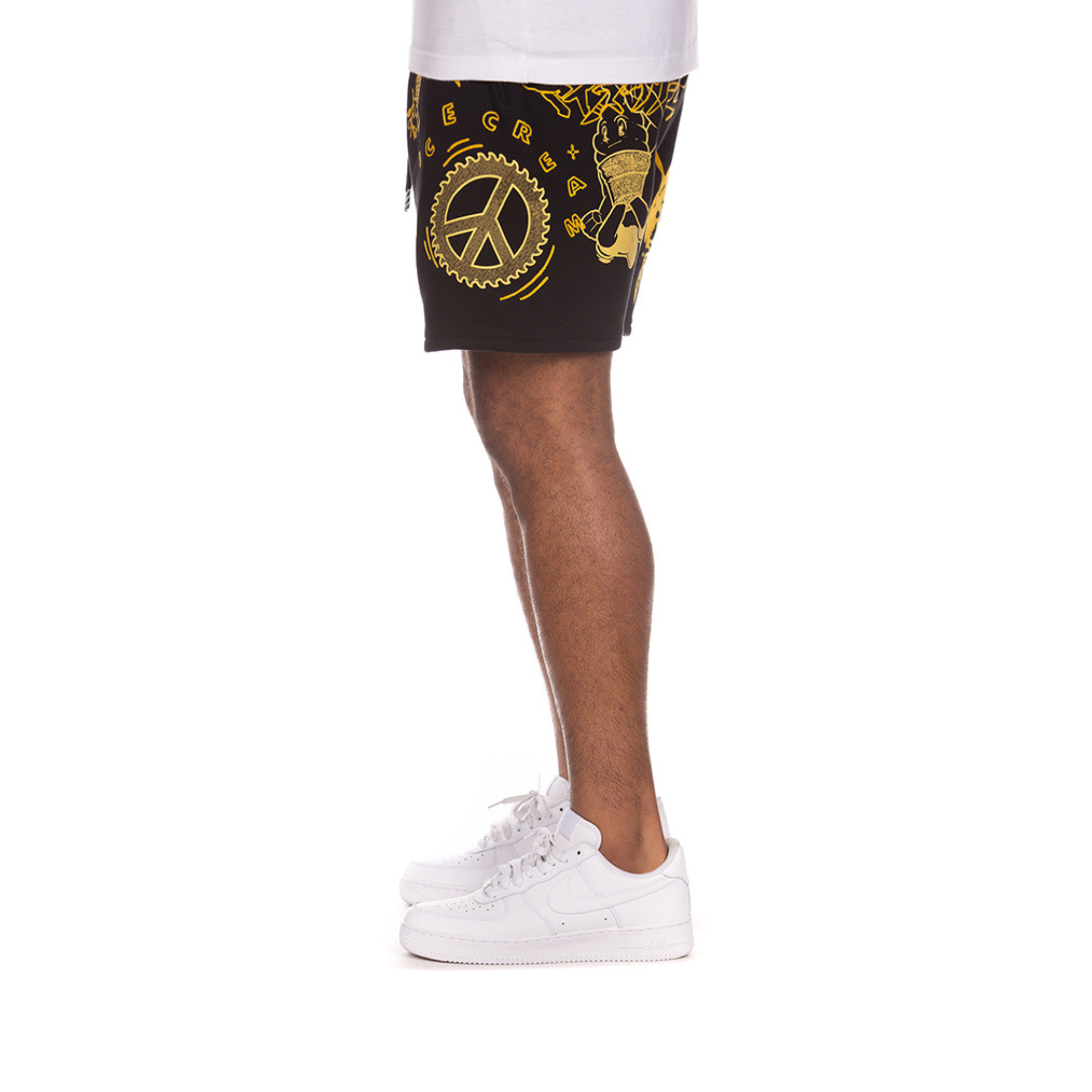 Icecream "Scoop" Sweatshorts (Black)