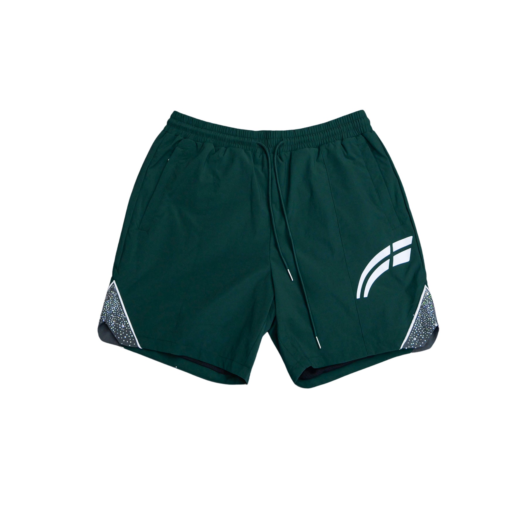Rvs Labs "Astral" Shorts (Emerald / Grey) - Rvs Labs