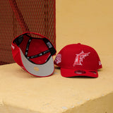 New Era Florida Marlins 2003 World Series 9FIFTY A-Frame Snapback-(Red) - New Era